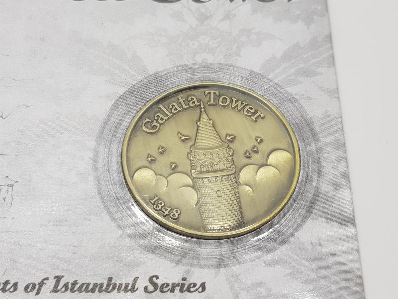 GALATA KULESİ HATIRA MADALYA 