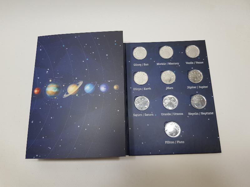 GÜNEŞ SİSTEMİ HATIRA PARA SETİ