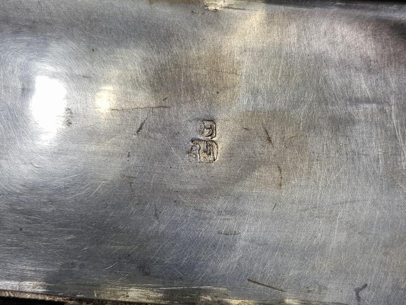 OSMANLI DEVLET ARMALI VAN İŞİ SAVATLI GÜMÜŞ TABAKA