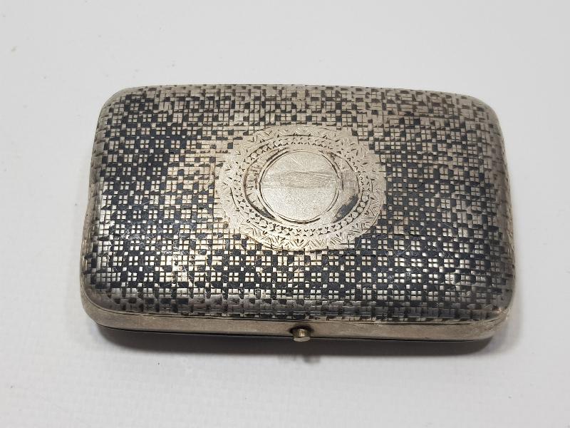 OSMANLI DEVLET ARMALI VAN İŞİ SAVATLI GÜMÜŞ TABAKA