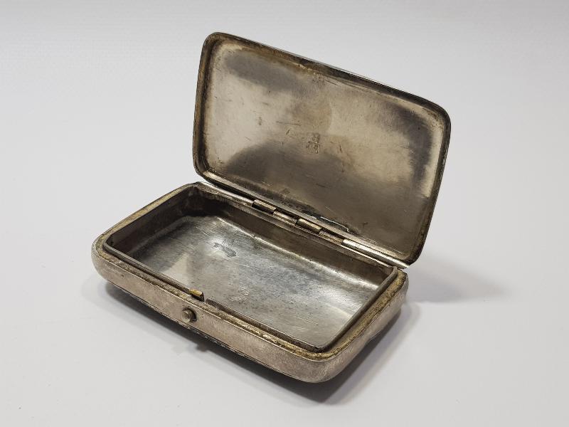 OSMANLI DEVLET ARMALI VAN İŞİ SAVATLI GÜMÜŞ TABAKA