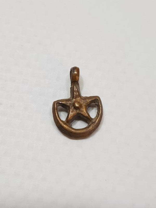 OSMANLI DÖNEMİ AY YILDIZ FORMLU KOLYE UCU