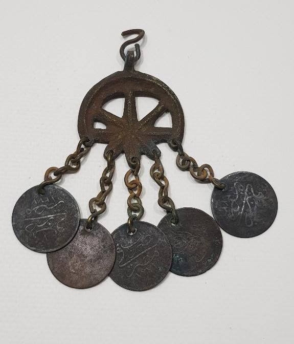 SULTAN ABDÜLAZİZ DÖNEMİ PARLARLA SÜSLÜ AY YILDIZLI FES SÜSÜ - AT SÜSÜ