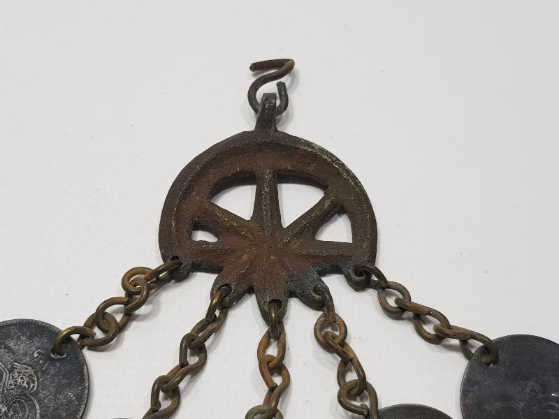 SULTAN ABDÜLAZİZ DÖNEMİ PARLARLA SÜSLÜ AY YILDIZLI FES SÜSÜ - AT SÜSÜ