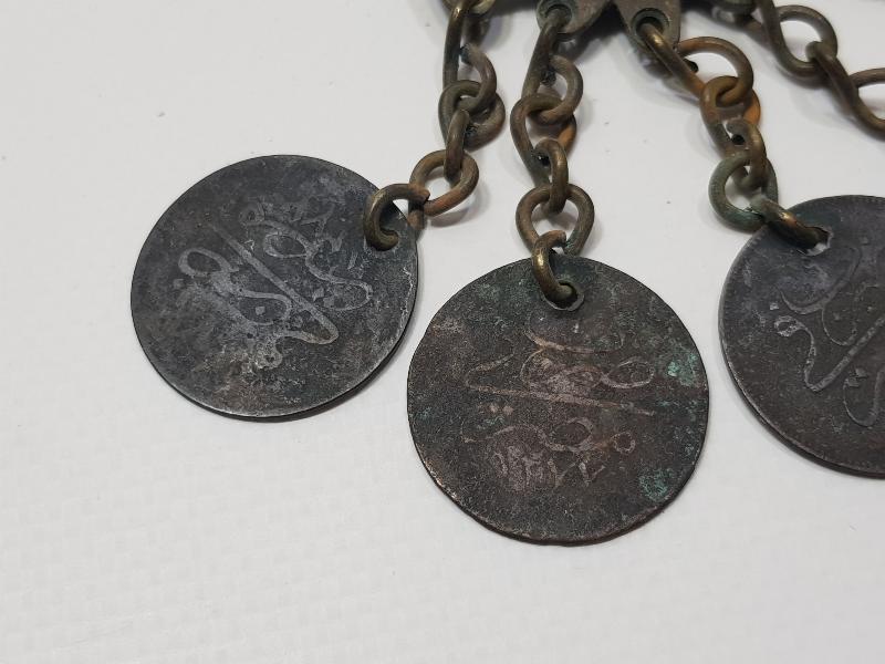 SULTAN ABDÜLAZİZ DÖNEMİ PARLARLA SÜSLÜ AY YILDIZLI FES SÜSÜ - AT SÜSÜ