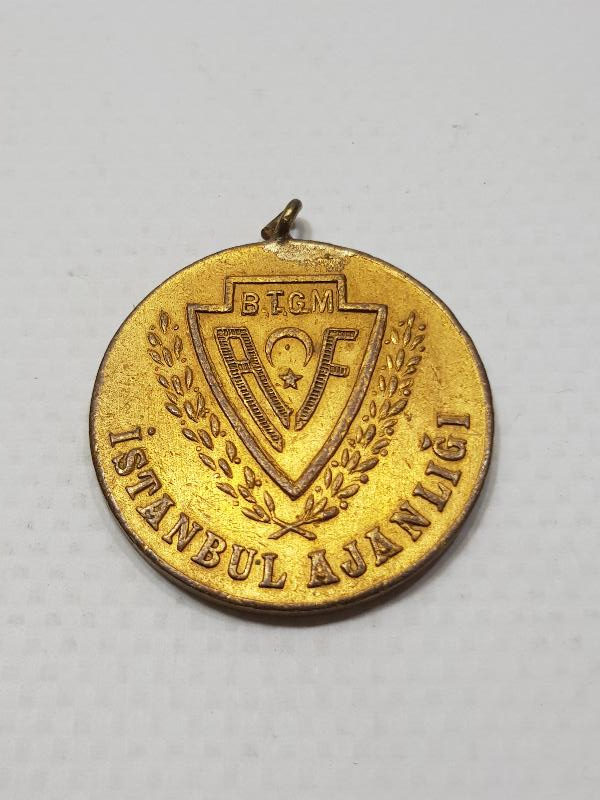 1950 İSTANBUL AJANLIĞI BAHAR YARIŞLARI MADALYA