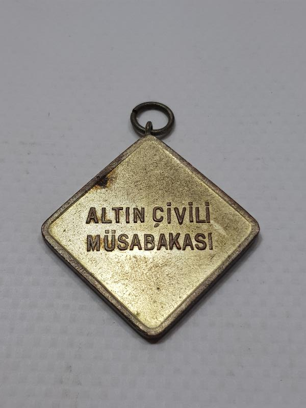ALTIN ÇİVİLİ MÜSABAKASI ÇOK NADİR MADALYA
