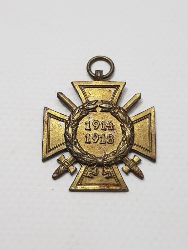 ATATÜRK'ÜN DE SAHİBİ OLDUĞU 1. DÜNYA SAVAŞI HİNDENBURG NİŞANI - DEMİR HAÇ