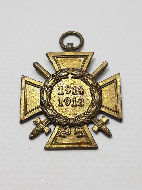 ATATÜRK'ÜN DE SAHİBİ OLDUĞU 1. DÜNYA SAVAŞI HİNDENBURG NİŞANI - DEMİR HAÇ