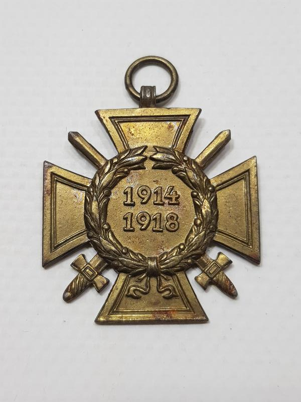 ATATÜRK'ÜN DE SAHİBİ OLDUĞU 1. DÜNYA SAVAŞI HİNDENBURG NİŞANI - DEMİR HAÇ