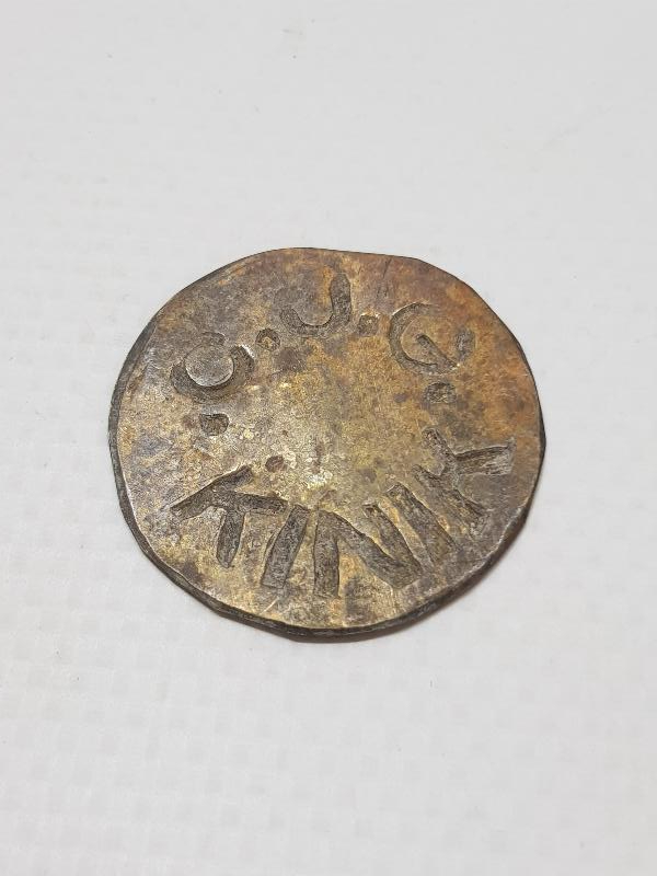 KINIK C.J.G. YAZILI ÇOK NADİR JETON