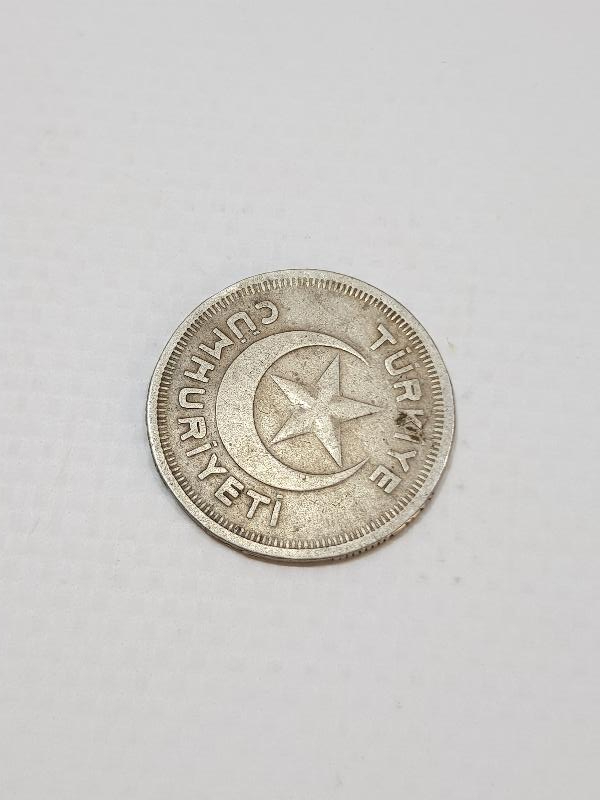 1936 TARİHLİ 10 KURUŞ MADENİ PARA