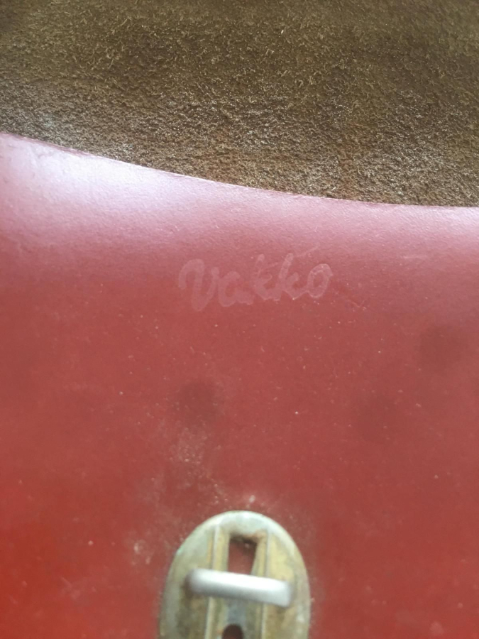 1970'LERDEN DERİ VAKKO BAYAN ÇANTASI