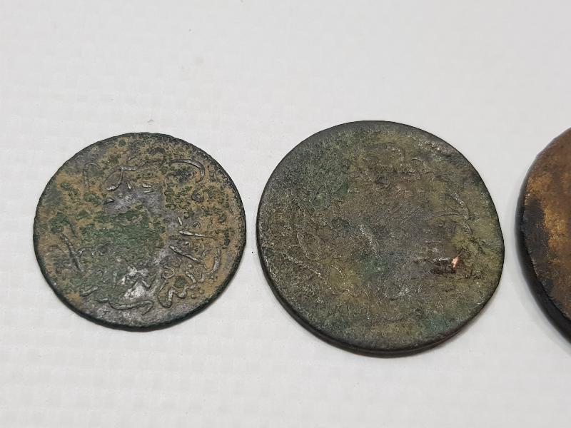 OSMANLI DÖNEMİ 40-20-10-5 PARA BAKIR MADENİ PARA SETİ