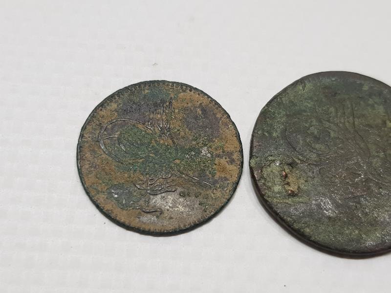 OSMANLI DÖNEMİ 40-20-10-5 PARA BAKIR MADENİ PARA SETİ