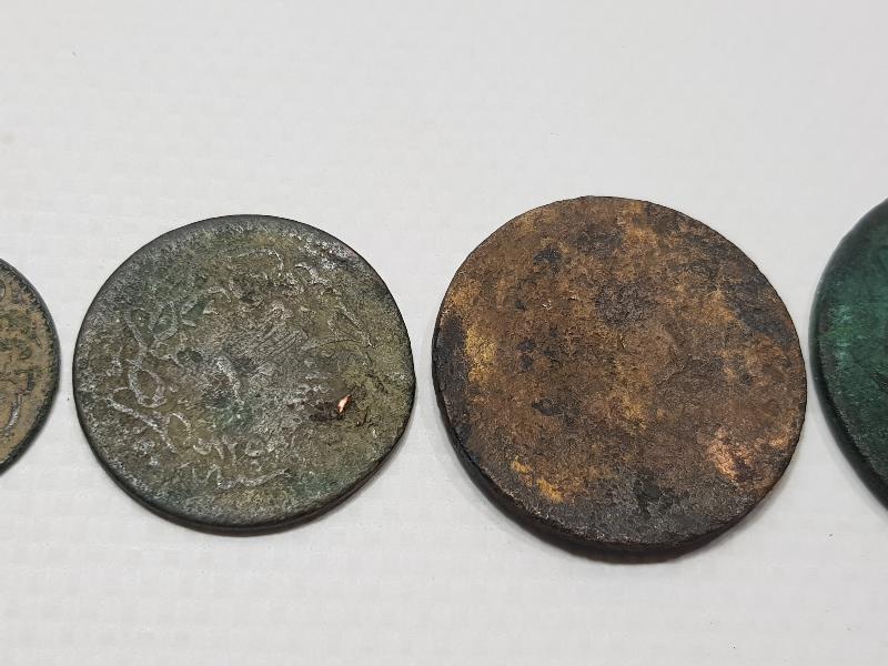 OSMANLI DÖNEMİ 40-20-10-5 PARA BAKIR MADENİ PARA SETİ