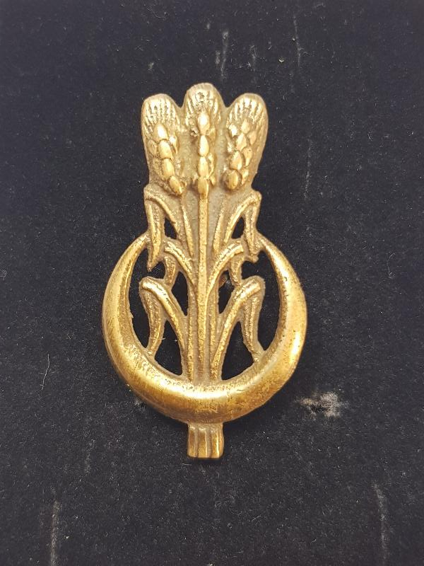 OSMANLI DÖNEMİ ÇOK NADİR JANDARMA ŞAPKA KOKARTI