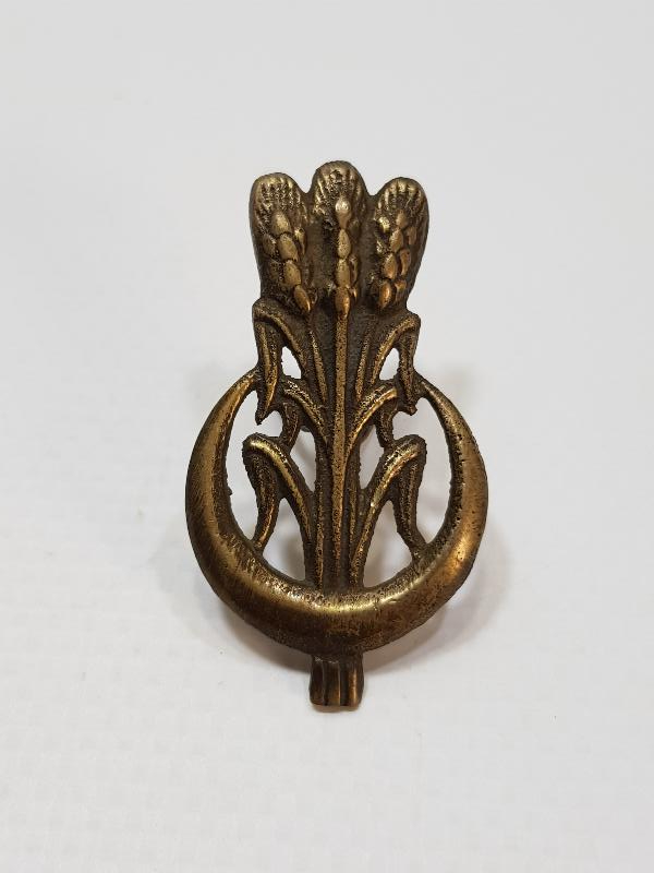 OSMANLI DÖNEMİ ÇOK NADİR JANDARMA ŞAPKA KOKARTI