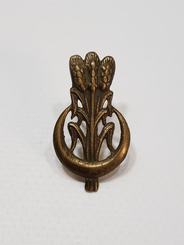 OSMANLI DÖNEMİ ÇOK NADİR JANDARMA ŞAPKA KOKARTI