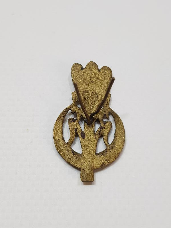 OSMANLI DÖNEMİ ÇOK NADİR JANDARMA ŞAPKA KOKARTI