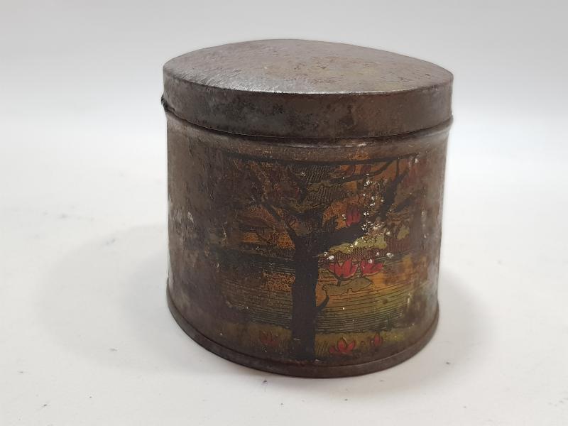 OSMANLI DÖNEMİ METAL KAHVE KUTUSU