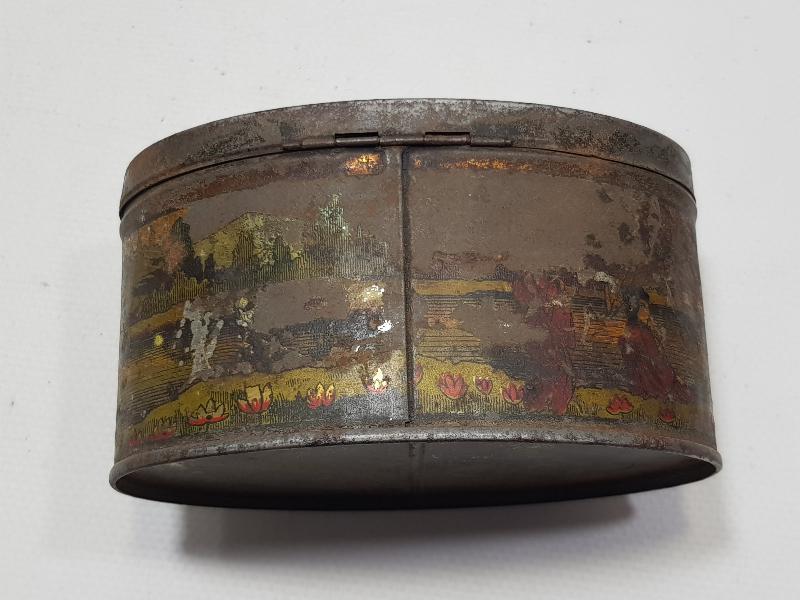 OSMANLI DÖNEMİ METAL KAHVE KUTUSU