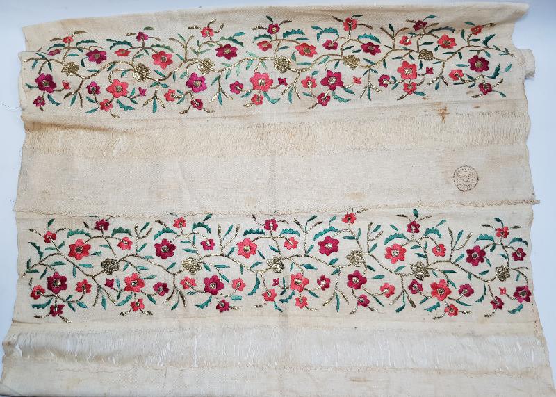 OSMANLICA DAMGALI 1853 TARİHLİ ÇOK NADİR HAVLU