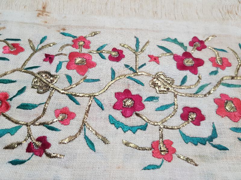 OSMANLICA DAMGALI 1853 TARİHLİ ÇOK NADİR HAVLU