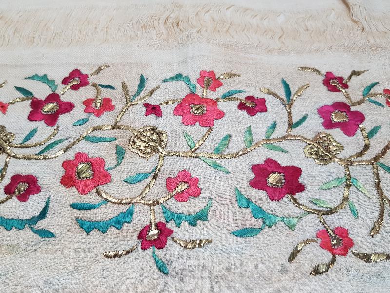 OSMANLICA DAMGALI 1853 TARİHLİ ÇOK NADİR HAVLU