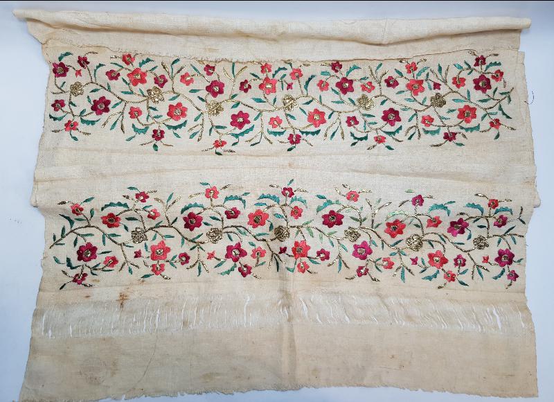 OSMANLICA DAMGALI 1853 TARİHLİ ÇOK NADİR HAVLU