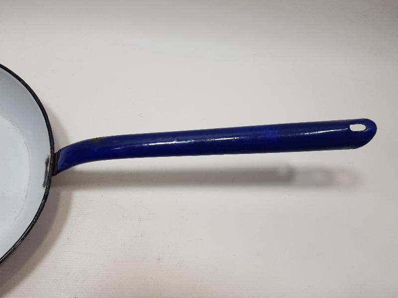 OSMANLICA YAZILI EMAYE TAVA