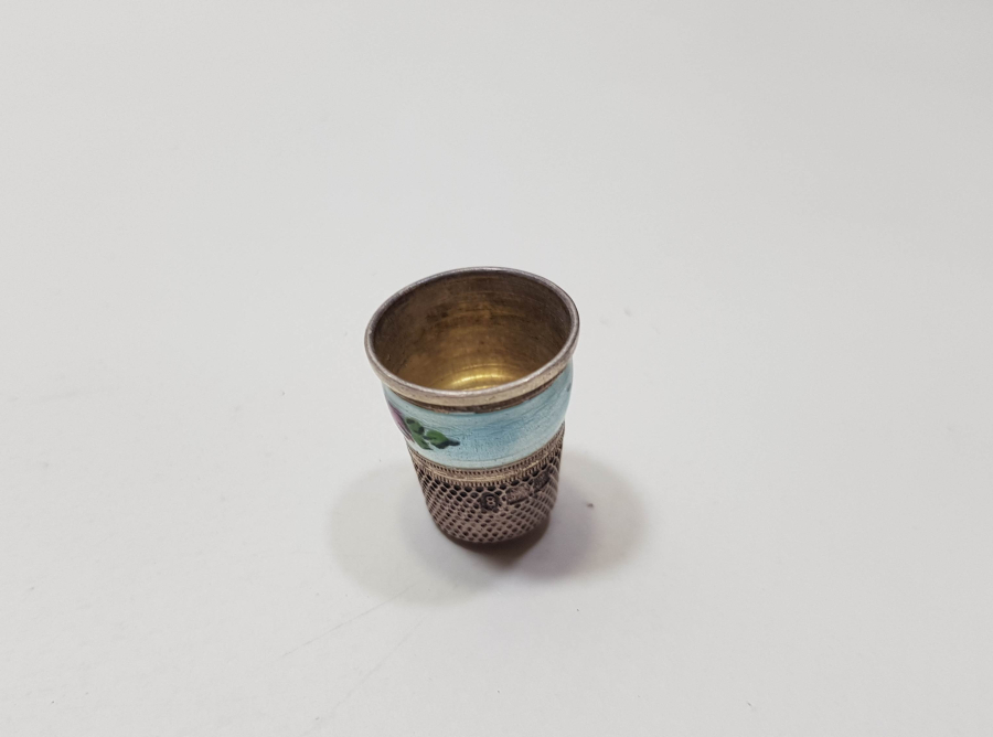 1900 BAŞLARI MİNE İŞÇİLİKLİ GÜMÜŞ TERZİ YÜKSÜĞÜ