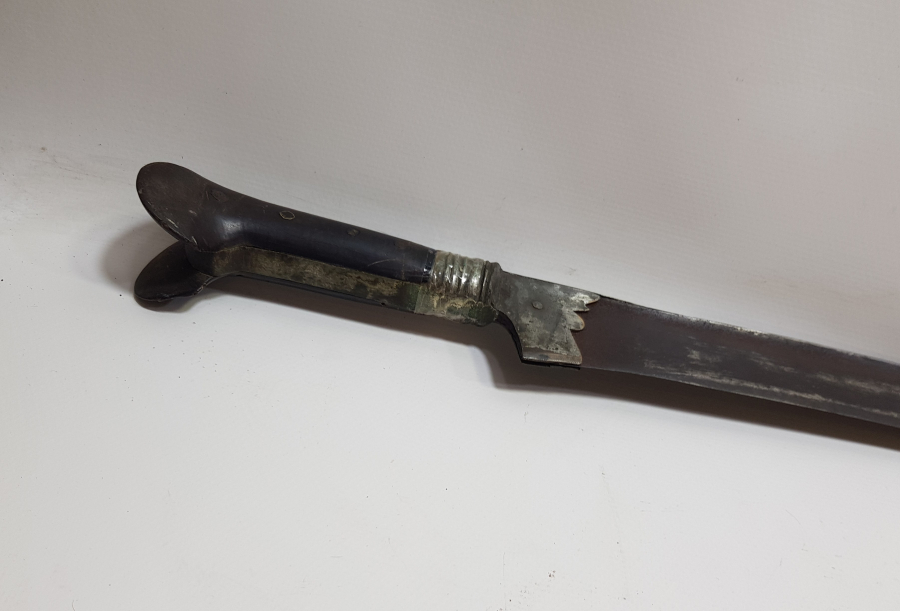 OSMANLI DÖNEMİ ÇOK NADİR KEMERLİ YENİÇERİ CELLAD YATAĞANI