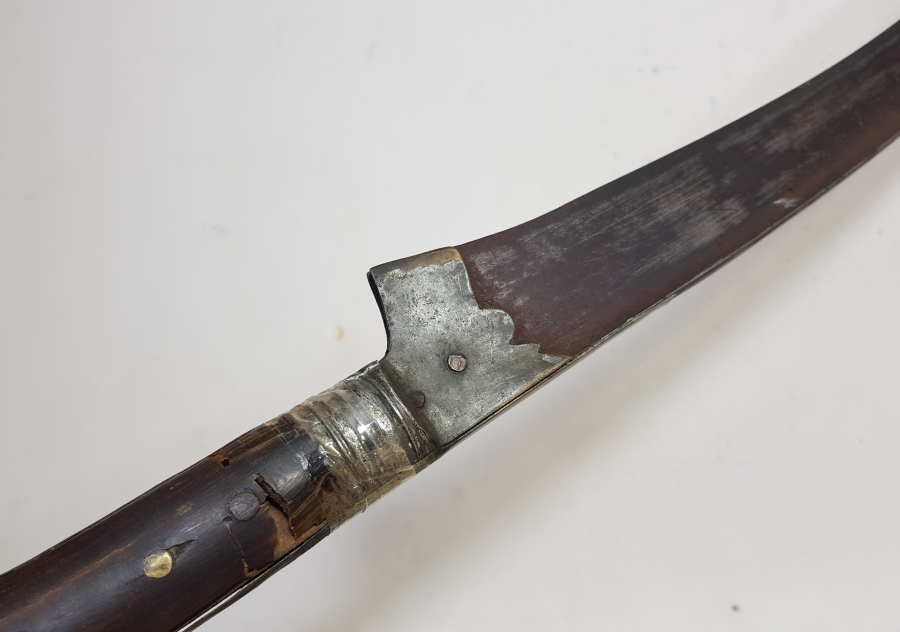 OSMANLI DÖNEMİ ÇOK NADİR KEMERLİ YENİÇERİ CELLAD YATAĞANI