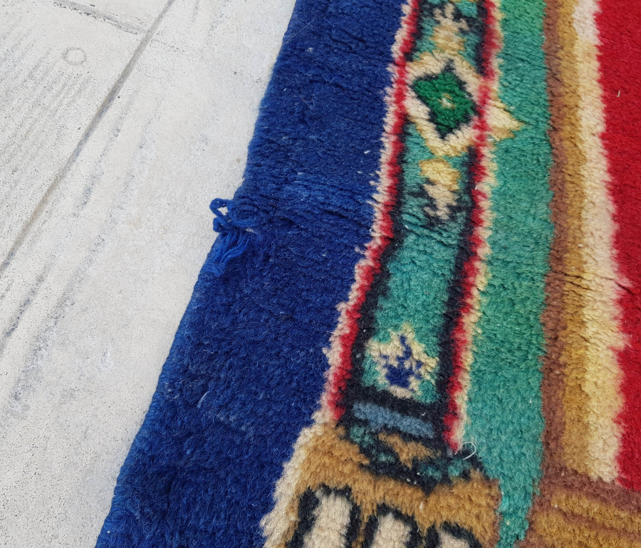 OSMANLI DÖNEMİ EL DOKUMA MİHRAPLI HALI SECCADE