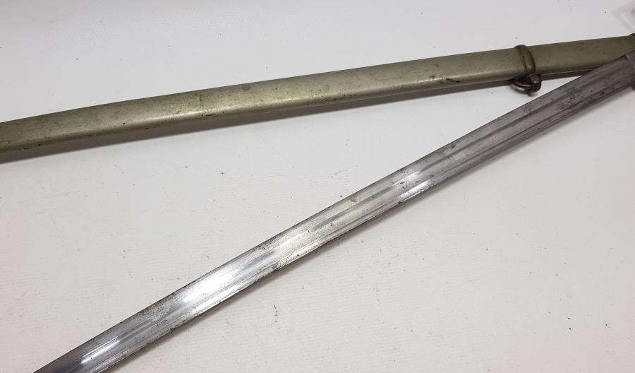 OSMANLI DÖNEMİ İGUANA SAPLI ÇOK NADİR SUBAY KILICI