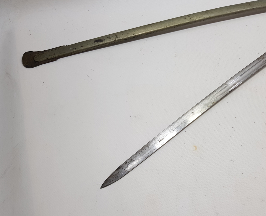 OSMANLI DÖNEMİ İGUANA SAPLI ÇOK NADİR SUBAY KILICI