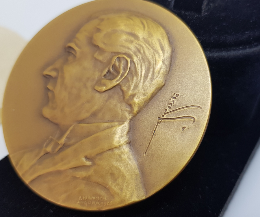 OSMANLICA GAZİ MUSTAFA KEMAL İMZALI BÜYÜK BOY ATATÜRK MADALYON