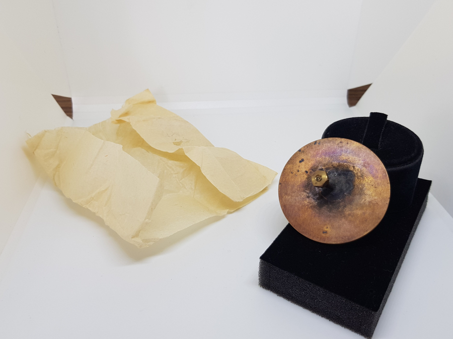 OSMANLICA GAZİ MUSTAFA KEMAL İMZALI BÜYÜK BOY ATATÜRK MADALYON