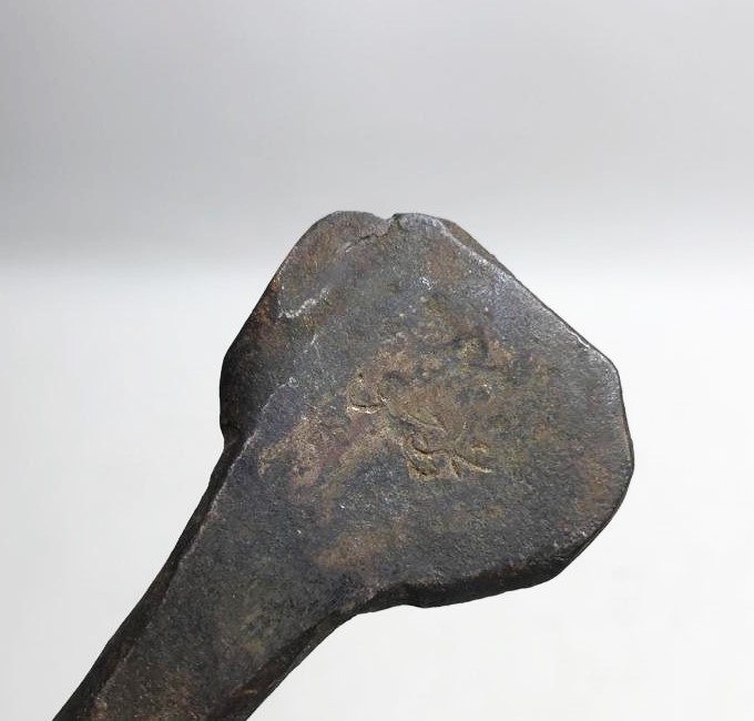 ÜZERİ OSMANLICA YAZILI EL DÖVME DEMİRDEN MAMUL ÇERKES İŞİ ÇOK NADİR ÇERKES EĞİTİM KAMASI