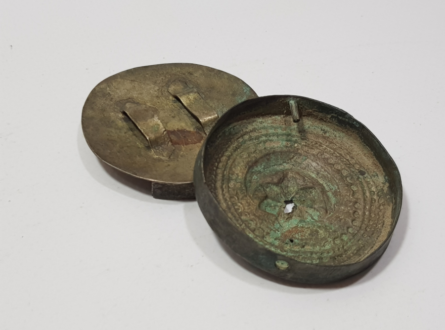 OSMANLI DÖNEMİ AY YILDIZLI GÜMÜŞ PAZUBENT