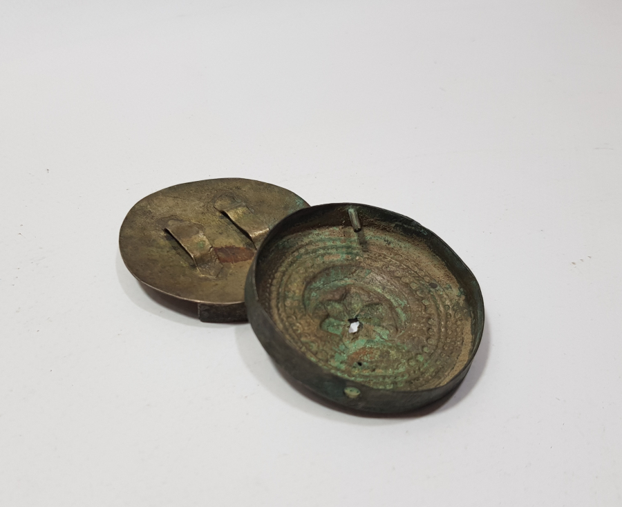 OSMANLI DÖNEMİ AY YILDIZLI GÜMÜŞ PAZUBENT