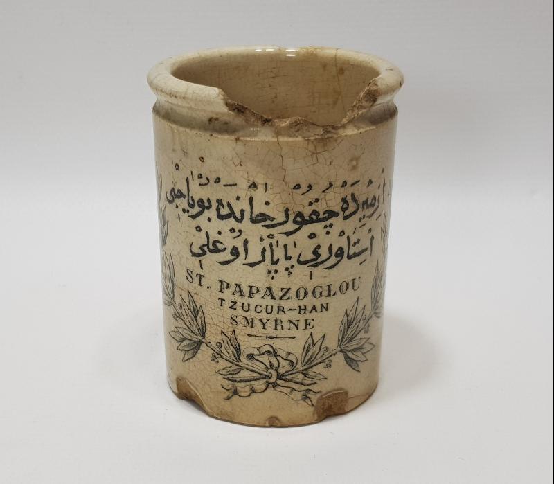 SMYRNE - OSMANLICA VE FRANSIZCA YAZILI ÇOK NADİR SAÇ BOYASI KUTUSU