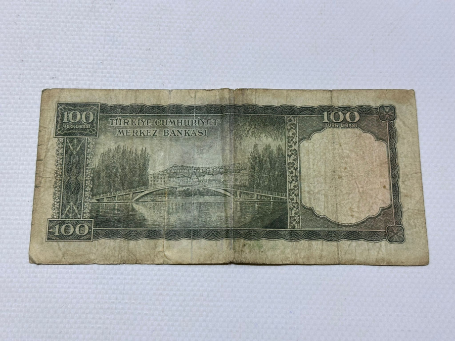 T.C. 5. EMİSYON 100 LİRA KAĞIT PARA