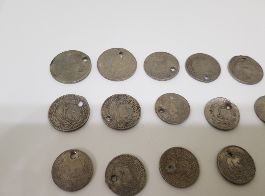 MEHMET REŞAD HAN DÖNEMİ 5-10-20-40 PARA LOTU