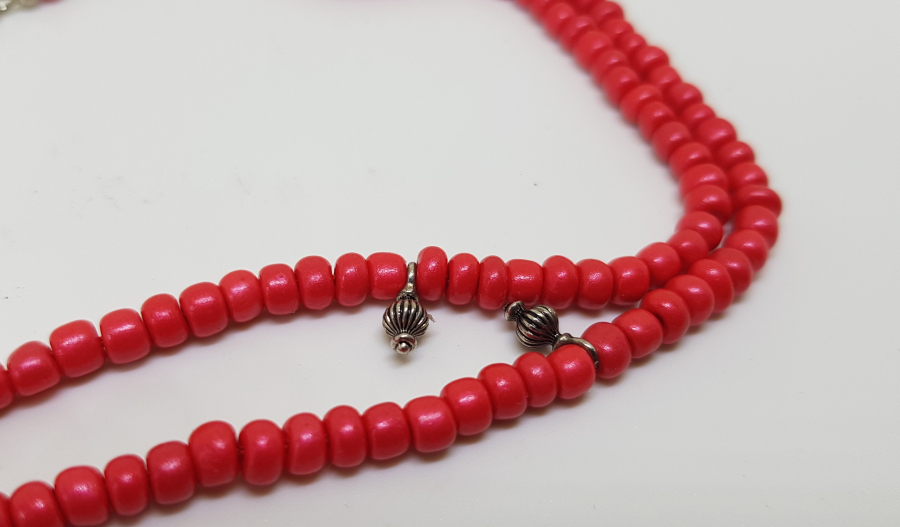 MERCAN TAŞINDAN MAMUL ANTİKA NAMAZ TESPİHİ