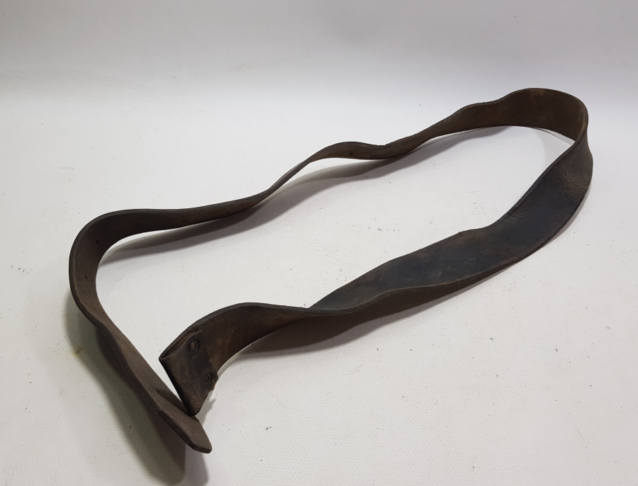 OSMANLI DÖNEMİ ÜZERİ YAZILI SUBAY KEMERİ