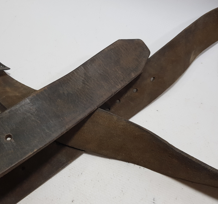 OSMANLI DÖNEMİ ÜZERİ YAZILI SUBAY KEMERİ