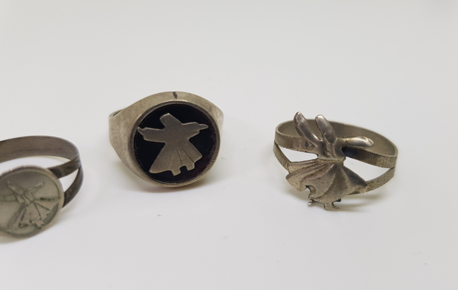 ÖZEL YAPIM MEVLEVİ MODEL EL YAPIMI GÜMÜŞ YÜZÜK LOTU