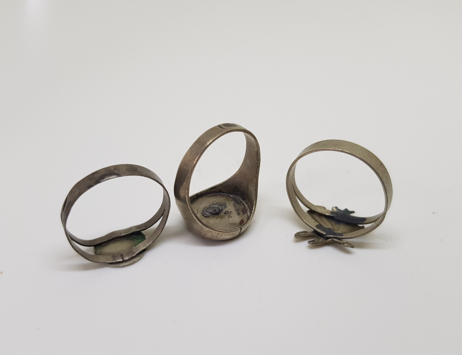 ÖZEL YAPIM MEVLEVİ MODEL EL YAPIMI GÜMÜŞ YÜZÜK LOTU